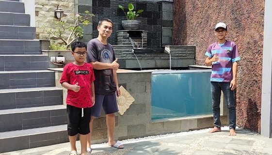 Tukang Kolam Koi Minimalis